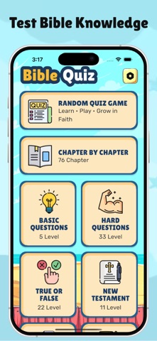 Bible Quiz & Answers iPhone screenshot