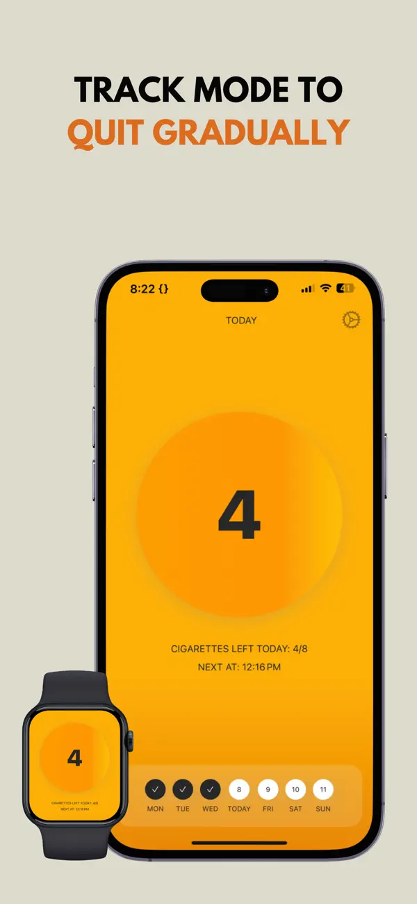 #6. ExSmoke: Quit Smoking Tracker (iOS) By: Viren Baid