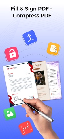 Signora - Fill & Sign PDF iPhone screenshot