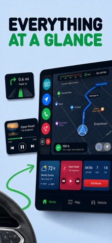 Car Dashboard Widget & Sync iPhone screenshot