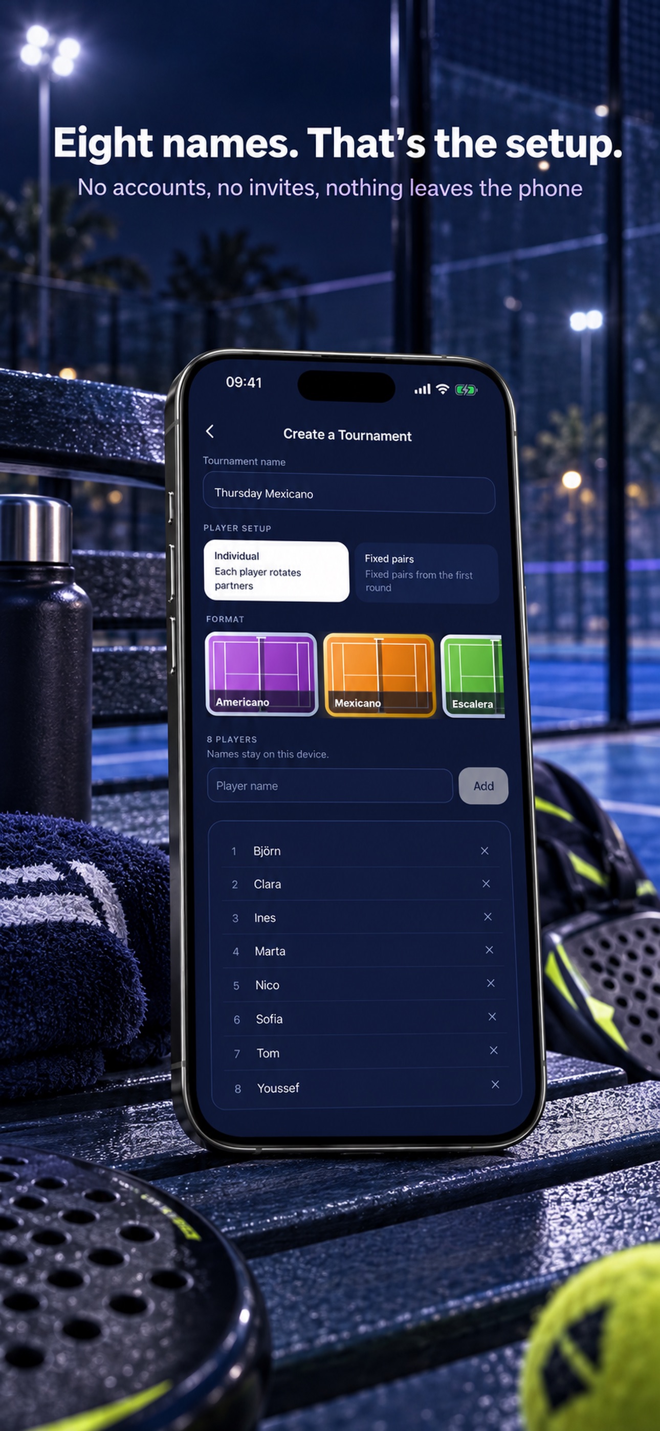 Screenshot 3 of Amerigo Padel Tournaments