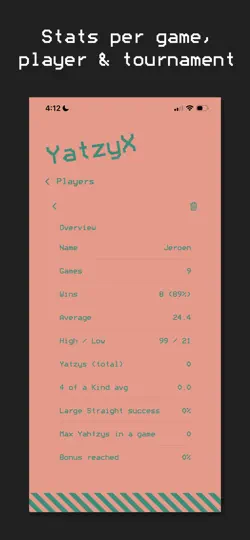 Скриншот YatzyX на iPhone 5