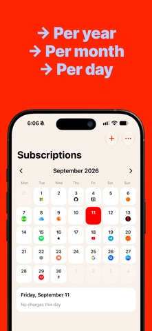 Subscrr: Subscription Tracker Screenshot 2 of 6