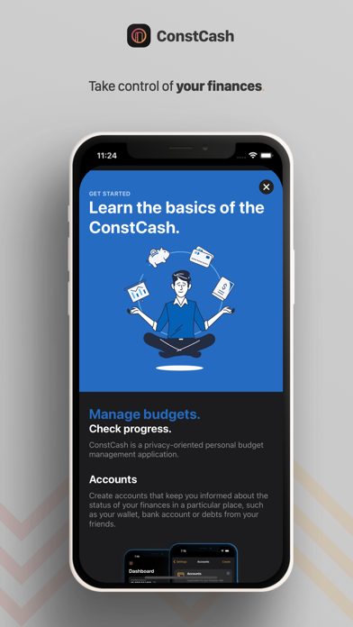 ConstCash: Budget Manager Screenshot