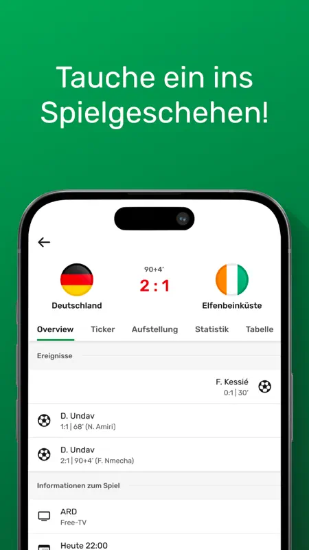 TorAlarm - Fußball Ergebnisse screenshot 3 of 10