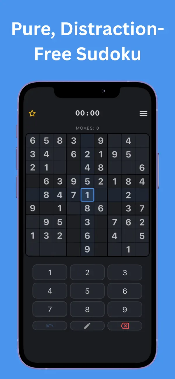 Screenshot #2 pour Sudoku No Hint