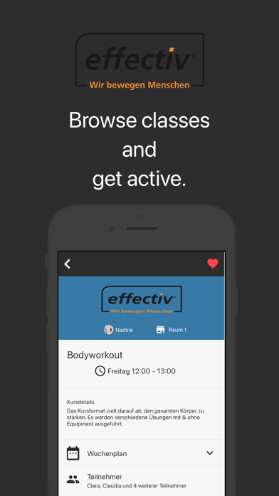 effectiv trainingscenter Screenshot