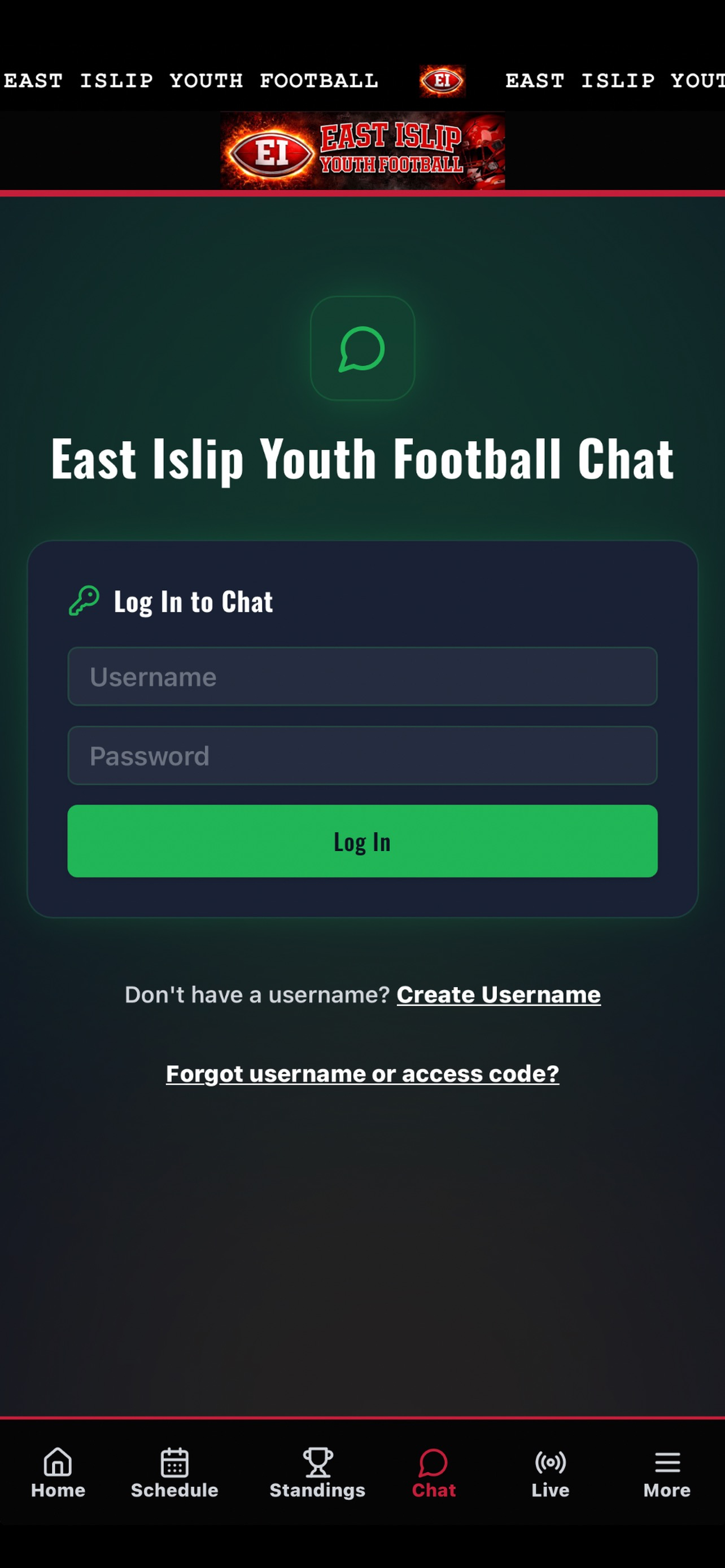 EI Youth Football screenshot 3