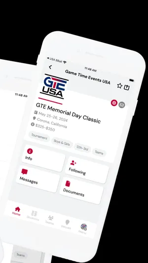 Game Time Events USA screenshot 1