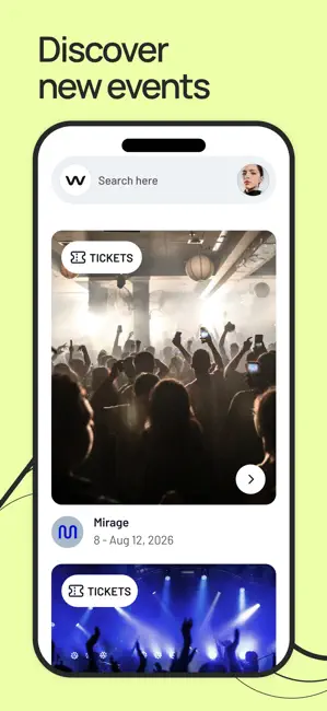 Woov - Your Festival Companion iPhone screenshot 1