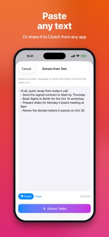 Clutch: AI Task Manager Screenshot 6 of 7