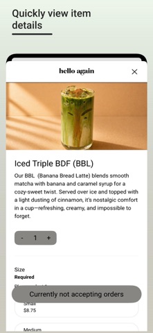 Hello Again Coffee Screenshot 5 of 6