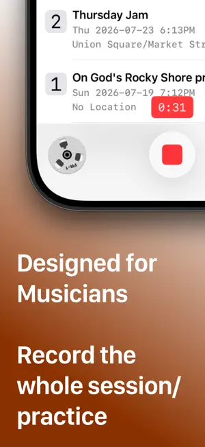 FR-1: Jam Recorder screenshot 1