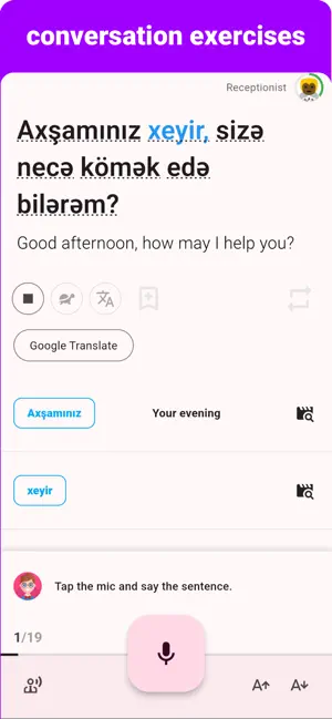 Azerbaijani Listening Speaking screenshot 4