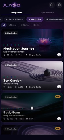 AuraHz Screenshot 1 of 3