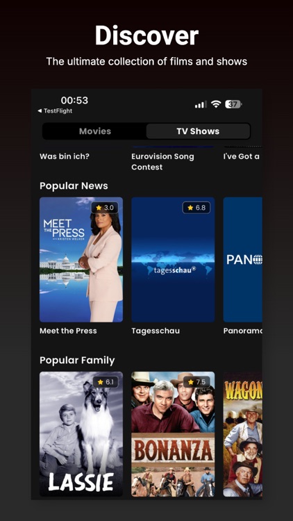 Comend : Movies, TV Shows