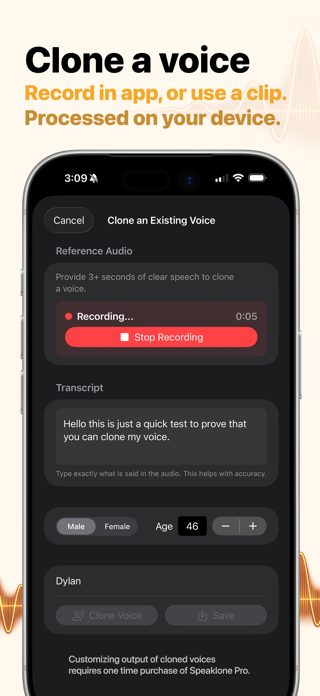 Speaklone Screenshot 3 of 5