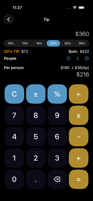 Calculator & Note Screenshot 3 of 6