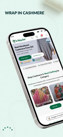 Cashmere Store: Pashmina Shop iPhone screenshot