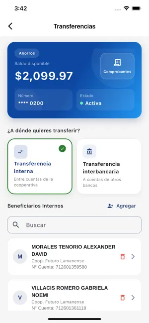 Banca Móvil - Futuro Lamanense screenshot 4