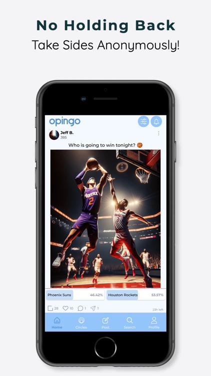 Opingo: Predict, Ask, Connect