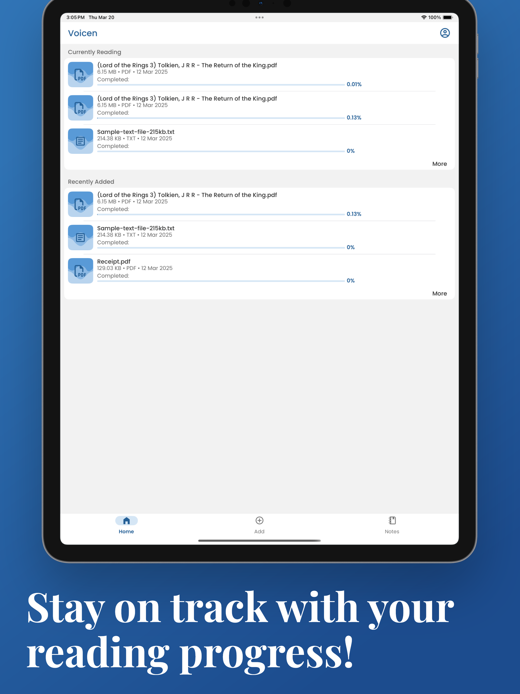 Voicen AI: Text to Speech