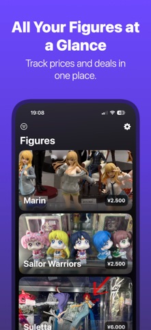 Anime Figures Price Tracker screenshot