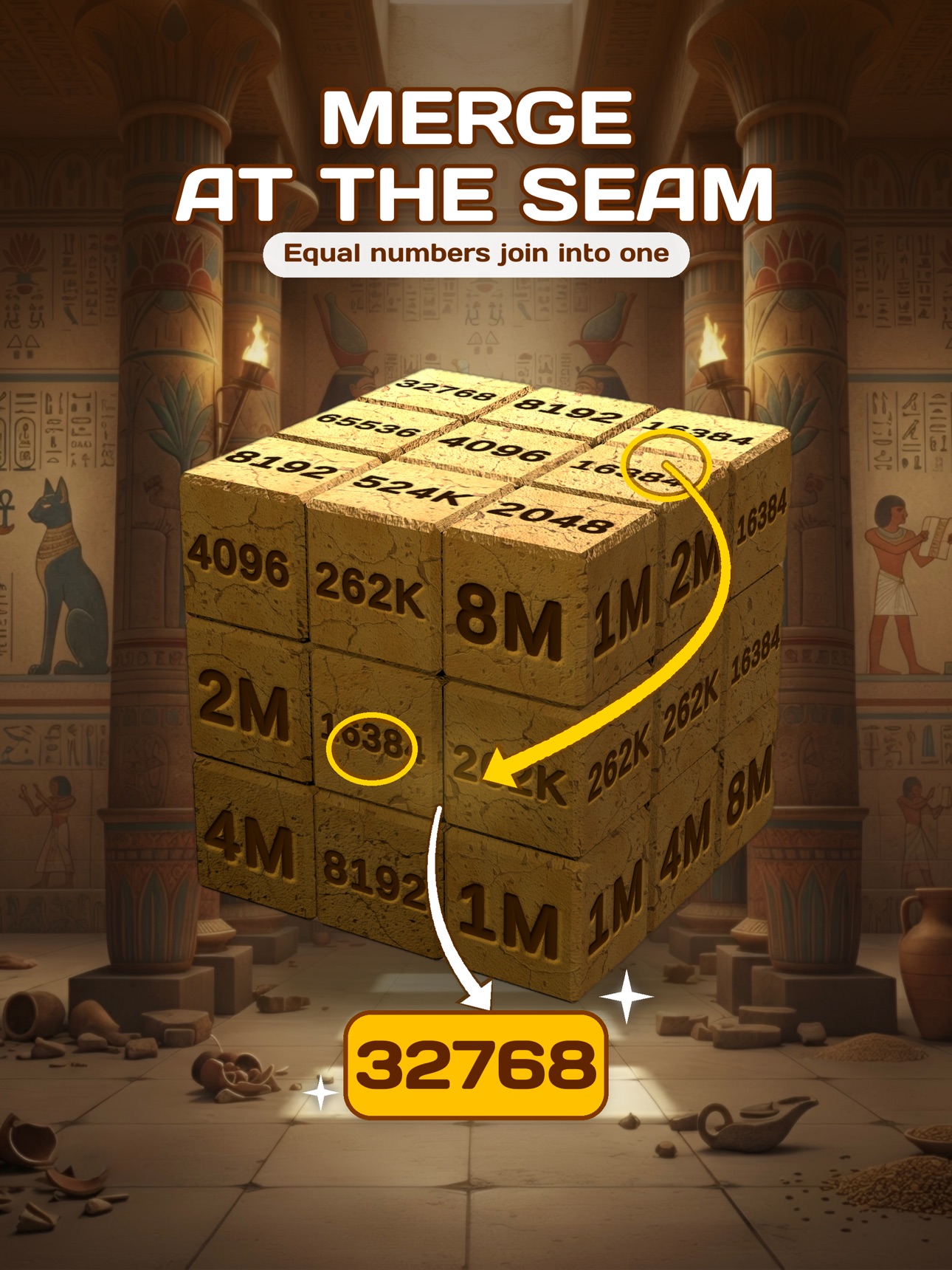 Screenshot 9 of Twist & Merge: 3D Number Cube