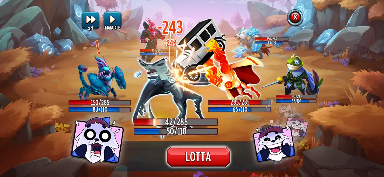 Monster Legends - RPG game iOS Mod IPA screenshot 2 - iOS game interface