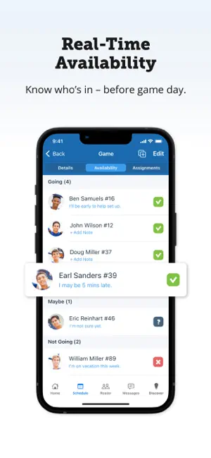 TeamSnap screenshot 4