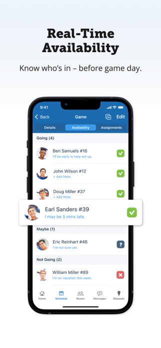 TeamSnap Screenshot 4 of 7