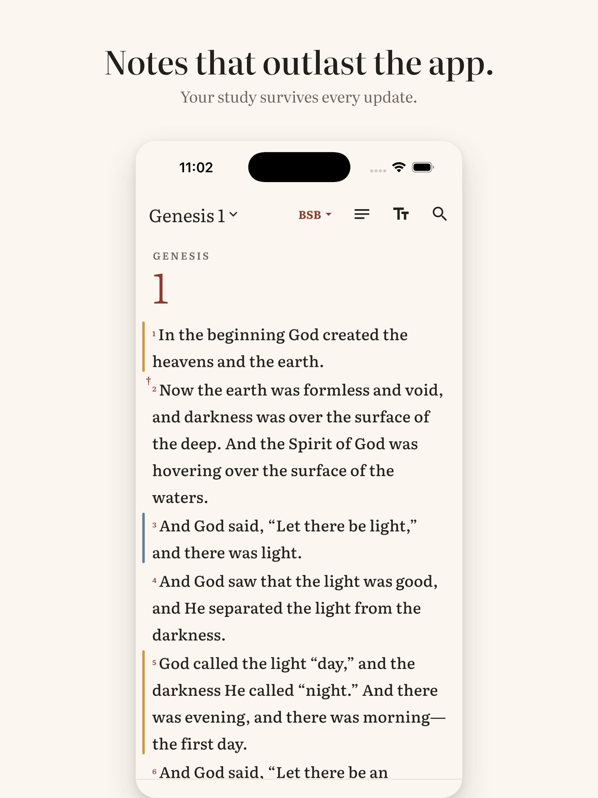 Colophon: Interlinear Bible screenshot 10
