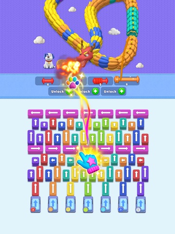 Wool Blast: Yarn Color Rescue iPad screenshot