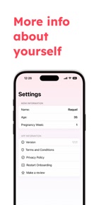 Pregnancy Diary: Daily Tracker screenshot