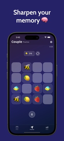 Couple: Daily Memory Match iPhone screenshot