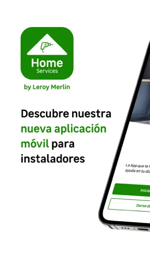 Captura de pantalla de Home Services By Leroy Merlin en iPhone 1