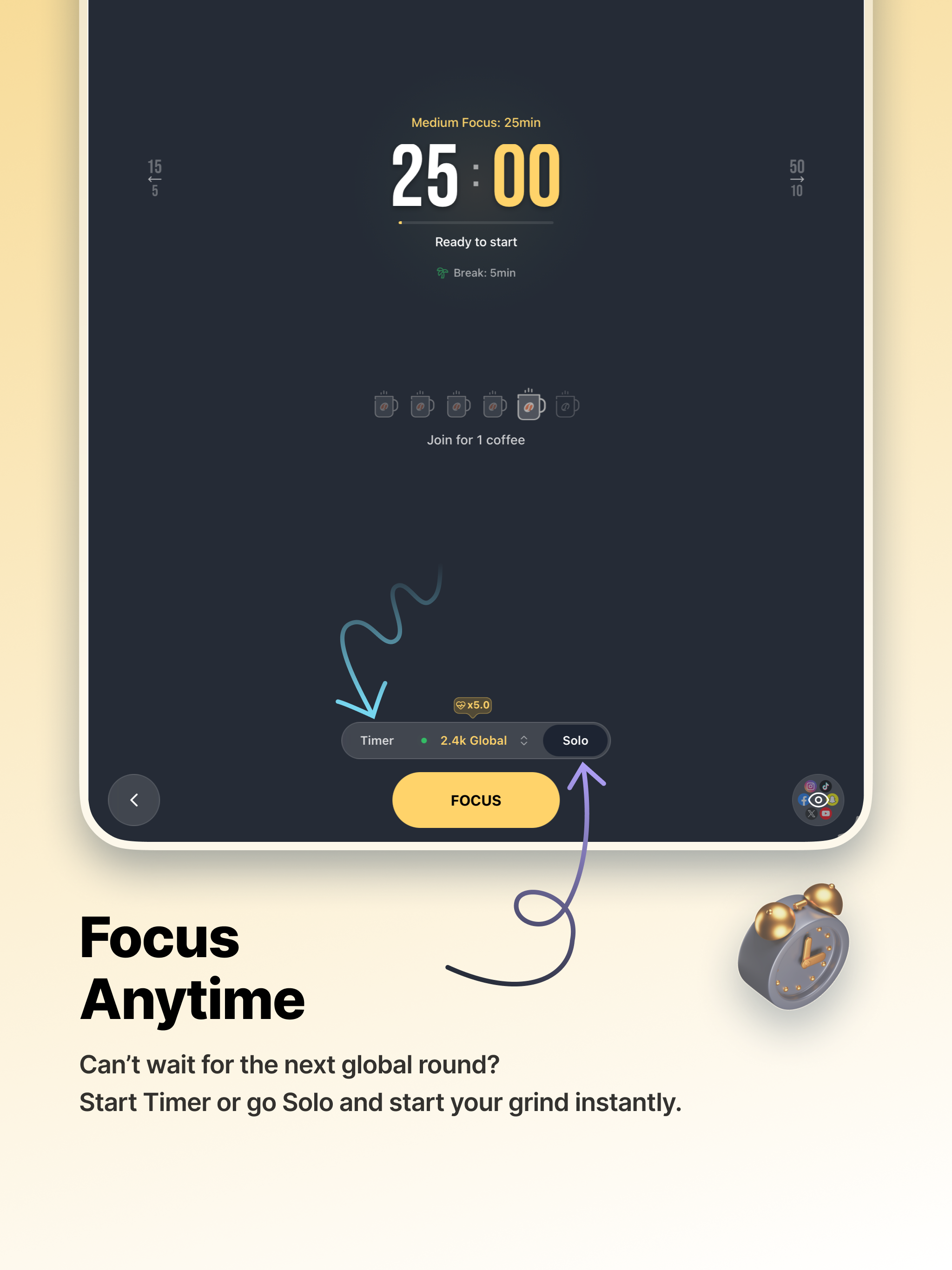 Pomodoro Timer | Grindoro screenshot 16