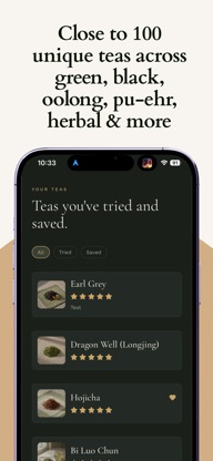 Yuno: Tea Advice & Journal App screenshot 4