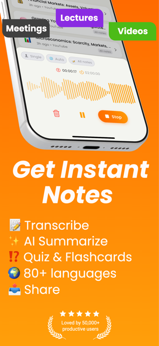AI Note Taker - Voicion Screenshot 1 of 8