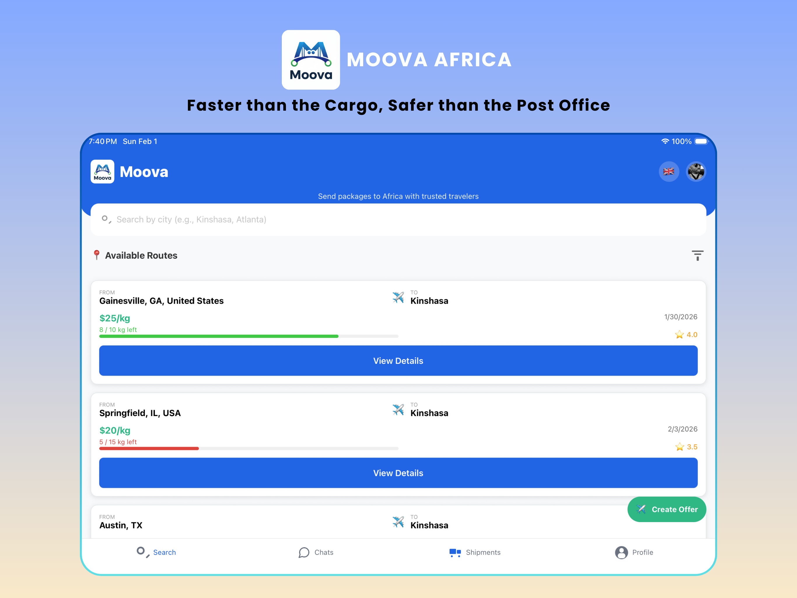 Moova Africa screenshot 9