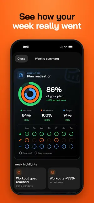 FitMate: Calorie & Workout screenshot 3