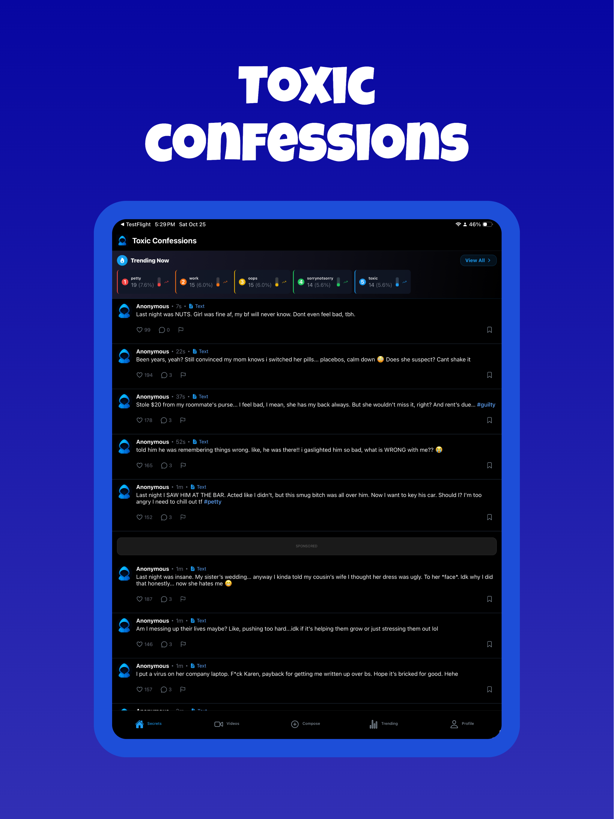 Toxic Confessions