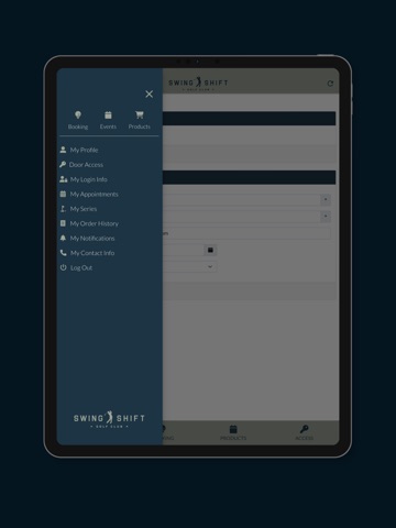 Swing Shift Golf Club iPad screenshot