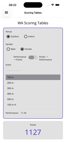 TrackCoach Athletics Screenshot 6 of 9