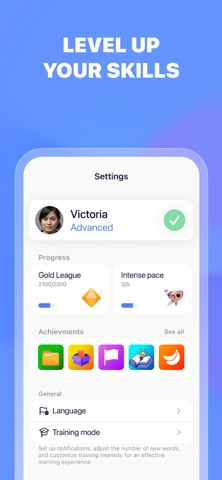 Enly: Learn English Words iPhone screenshot
