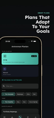 Sportify: AI Workout Tracker screenshot