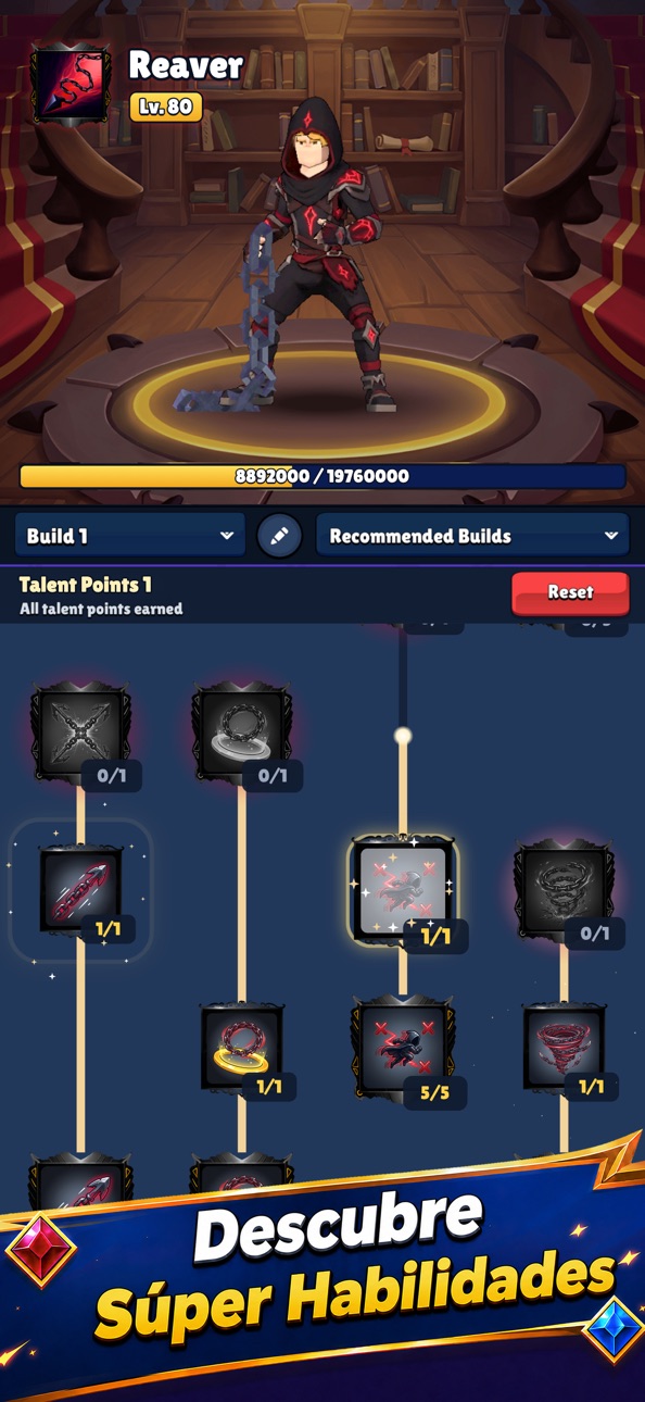 Mythic Survivors iOS Mod IPA screenshot 6 - iOS game interface