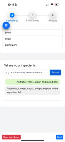 Recipe Finder screenshot