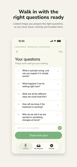 Listen-in screenshot 2