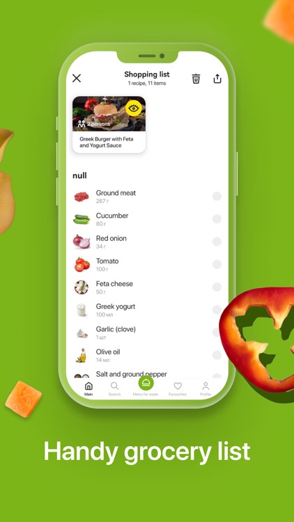 EASYFOODPLAN - Weekly Recipes screenshot-6